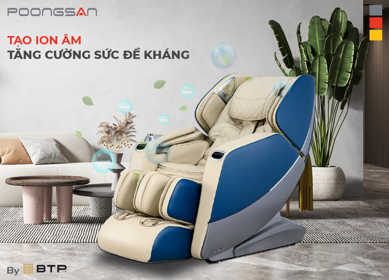 Công nghệ Ion âm tăng cường sức khỏe